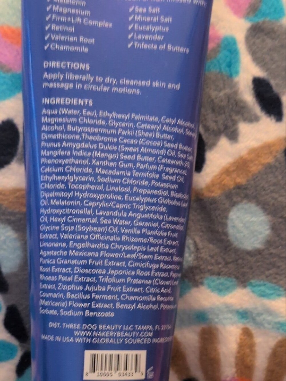 Nakery Beauty Relax + Repair Body Balm - Picture 5 of 5
